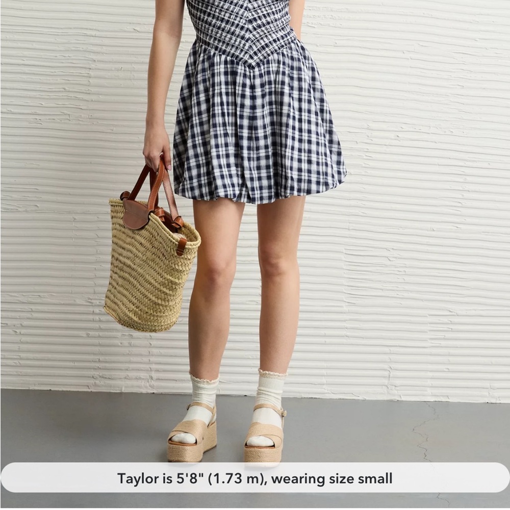 AE Bella Bubble Mini Dress NWOT MEDIUM